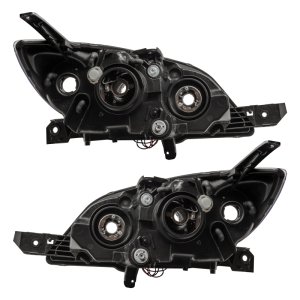 Mazda 3 Headlight Assemblies - ORACLE Lighting - ColorSHIFT w/Simple Controller, Halogen Style, SMD - `04-`09